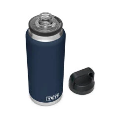 YETI Rambler 36 Oz (1065ml) Chug Bottle - Navy -BBQ Kingdom yeti rambler 36 oz bottle navy 2 44949.1628075079