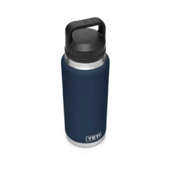 YETI Rambler 36 Oz (1065ml) Chug Bottle - Navy -BBQ Kingdom yeti rambler 36 oz bottle navy 3 47983.1628075095